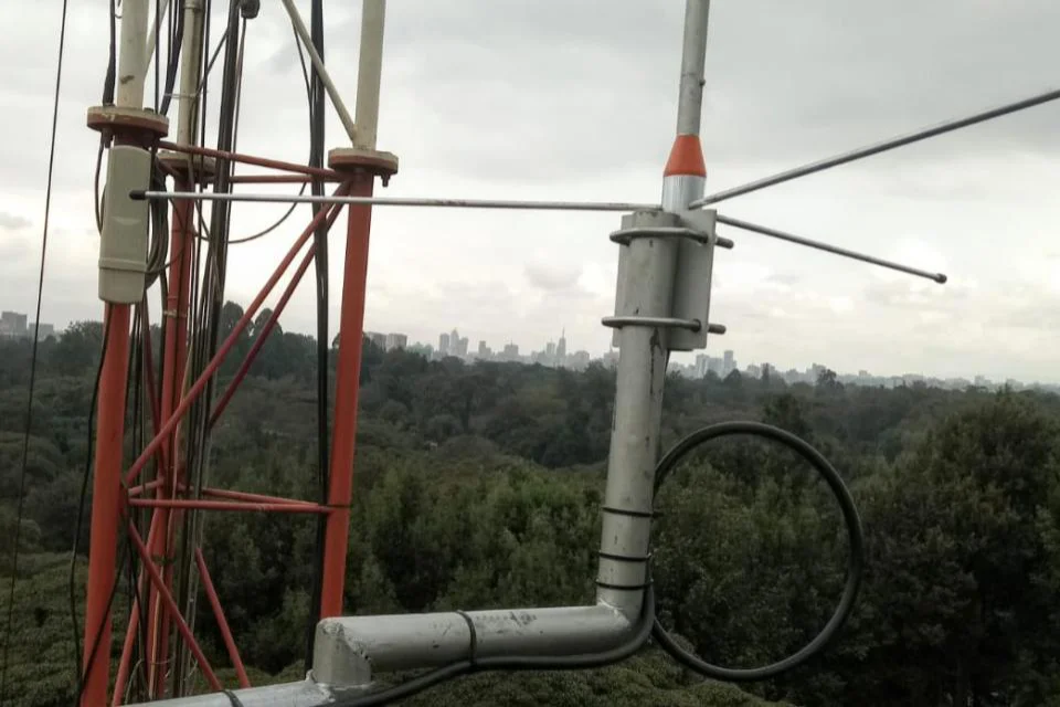 Kenya Forest Service - VHF Ground Plain Antenna  